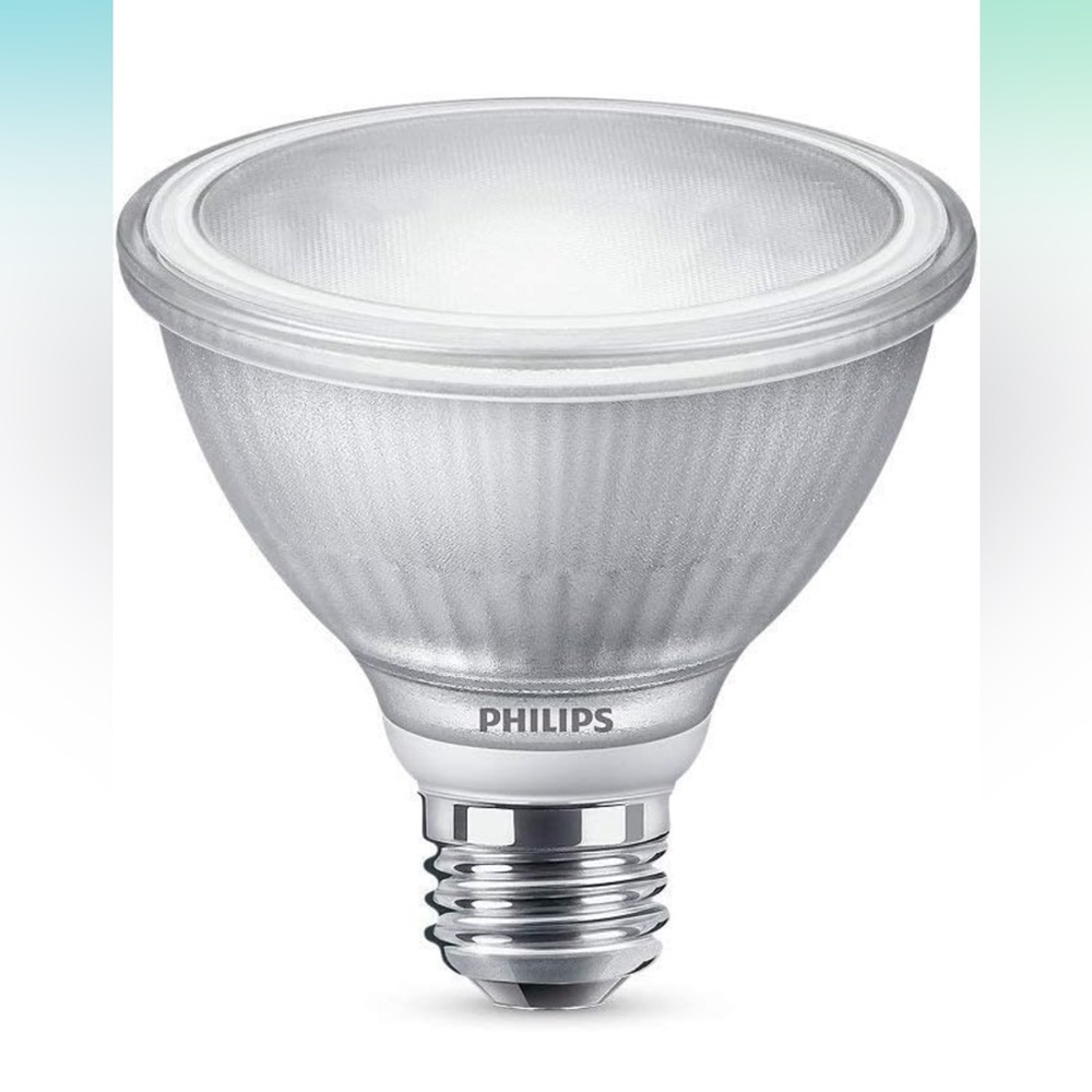 6 Pack-PHILIPS LED Dimmable PAR30S Bright White Short Neck Indoor Flood.‎